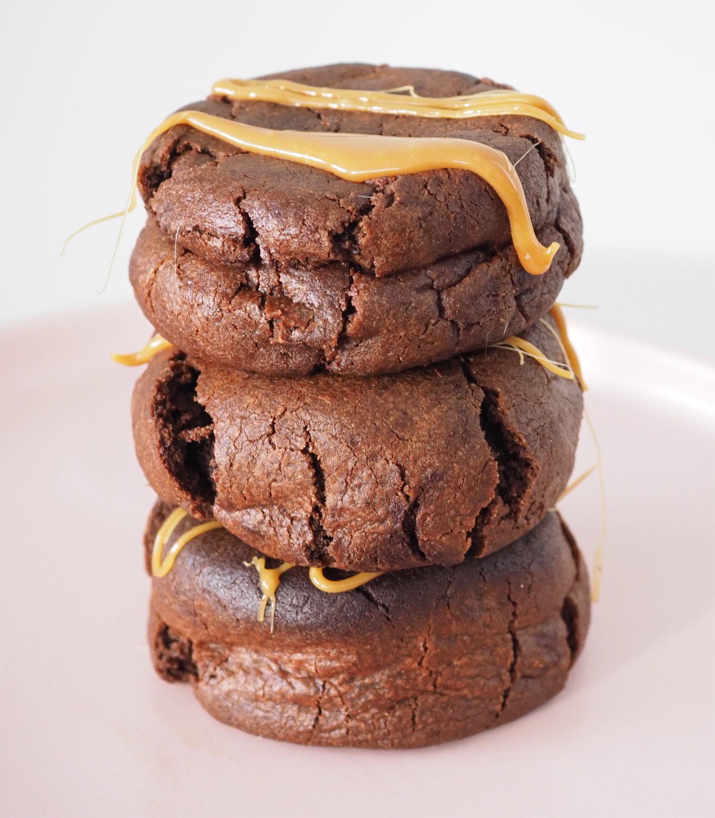 Chocolate Caramel Cookies (6 Pack)