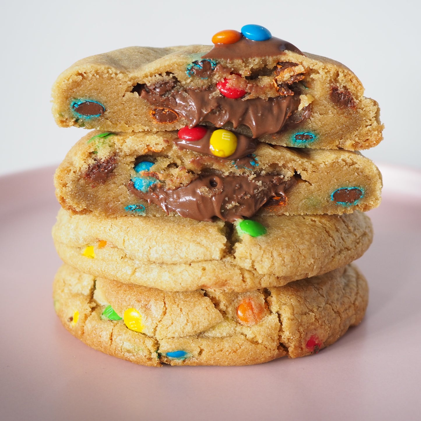 Loaded M&M Nutella Cookie (6 Pack)